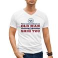 Shih Tzu Dad Shirt Never Underestimate An Old Man Gift Tee Men's V-Neck T-Shirt Shih Tzu Dad Shirt Never Underestimate An Old Man Gift Tee Men's V-Neck T-Shirt
