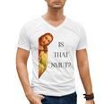 Is That Smut Jesus Book Spicy Smutty Books Men's V-Neck T-Shirt