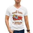 Smut Reader Be A Good Girl & Spread Those Pages Spicy Book Men's V-Neck T-Shirt