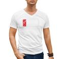 Social Battery Low Introvert Premium Men's V-Neck T-Shirt