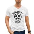 Socially Awkward Introvert Social Anxious Awkwardly Social Men's V-Neck T-Shirt