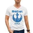 Star Wars Rebel Alliance Matching Family DAD T-Shirt Men's V-Neck T-Shirt