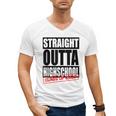 Straight Outta High School Class Of 2023 Graduation Men's V-Neck T-Shirt