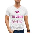 Super Proud Little Cousin Of 2025 Graduate Graduation Family Premium Tri-Blend Men's V-Neck T-Shirt
