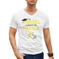 Tassel Worth The Hassle 2018 Graduation Quote Ylw Men's V-Neck T-Shirt