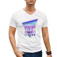 Temporal Trends Vaporwave Style Retro Nostalgia Look Premium Tri-Blend Men's V-Neck T-Shirt Temporal Trends Vaporwave Style Retro Nostalgia Look Premium Tri-Blend Men's V-Neck T-Shirt