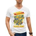 Transformers Father's Day Bumblebee My Dad Is Brave Men's V-Neck T-Shirt