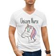 Unicorn RN GraduationShirt Nurse Shirts Men's V-Neck T-Shirt
