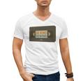 Vintage VHS Tape Humor Retro Nostalgia Graphic Premium Men's V-Neck T-Shirt