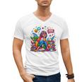 Woman Book Lover Book Hangover Woman Premium Tri-Blend Men's V-Neck T-Shirt