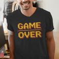 1980s Nostalgia Arcade Gamer Retro Video Game Novelty Men's V-Neck T-Shirt