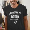 1st Time Dad EST 2026 New Dad New First Fathers Day Men's V-Neck T-Shirt