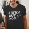 2018 Cosmetology Graduation Design Hair Stylists Men's V-Neck T-Shirt