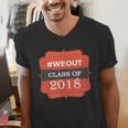 We Out 2018 Graduation Shirts Men's V-Neck T-Shirt