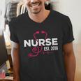 2018 Nursing School Graduation New Nurse Shirt Men's V-Neck T-Shirt