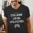 2019 High School Graduation College Level Unlocked Tee Men's V-Neck T-Shirt