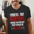 2020 Graduation Nurses RN LPN NP Men's V-Neck T-Shirt