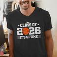 2026 Basketball Player 2026 Graduation Class Of 2026 Men's V-Neck T-Shirt
