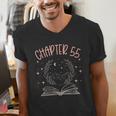 55th Birthday Women Book Lovers Chapter 55 Its My Birthday Men's V-Neck T-Shirt 55th Birthday Women Book Lovers Chapter 55 Its My Birthday Men's V-Neck T-Shirt