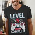 5th Grade Graduation Elementary School Graduate Level 5 Men's V-Neck T-Shirt