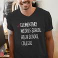 6th Grade Graduation 2025 Elementary Graduation Men's V-Neck T-Shirt