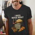 80's & 90's Nostalgia T- Shirt I Miss Movie Night Men's V-Neck T-Shirt