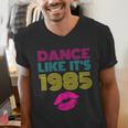 80s Outfit Women Nostalgia Eighties Party Men's V-Neck T-Shirt