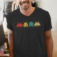 80s Video Game Vintage Nostalgia Retro Arcade Novelty Men's V-Neck T-Shirt