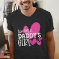 Always a Daddy's Girl Shirt Daughter Girls Women Men's V-Neck T-Shirt