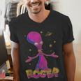 American Dad Outer Space Roger Cartoon Men's V-Neck T-Shirt American Dad Outer Space Roger Cartoon Men's V-Neck T-Shirt