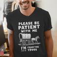 Amusing Wagon Pace Please Be Patient I'm From The 1900s Men's V-Neck T-Shirt