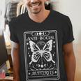Anti-Social Butterfly Introvert Dislike People Men's V-Neck T-Shirt Anti-Social Butterfly Introvert Dislike People Men's V-Neck T-Shirt