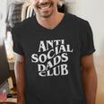 Anti Social Dads Club Dad Life Father's Day Men's V-Neck T-Shirt