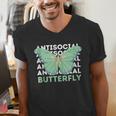 Anti-Social Introvert Butterfly Men's V-Neck T-Shirt Anti-Social Introvert Butterfly Men's V-Neck T-Shirt