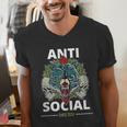 Antisocial Introvert I Like Being Alone Men's V-Neck T-Shirt Antisocial Introvert I Like Being Alone Men's V-Neck T-Shirt