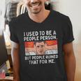 Antisocial Not A People Person Socially Selective Introvert Men's V-Neck T-Shirt