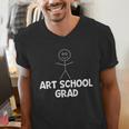 Artist Shirt Art School Grad Graduation Shirt Men's V-Neck T-Shirt