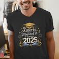 My Auntie Mastered It Class Of 2025 Masters Graduation Men's V-Neck T-Shirt