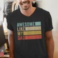 Awesome Like My Dad Men's V-Neck T-Shirt