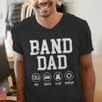 Band Dad Pay Drive Clap Repeat Marching Band Dad Men's V-Neck T-Shirt Band Dad Pay Drive Clap Repeat Marching Band Dad Men's V-Neck T-Shirt