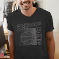 Basketball Senior For Boys &Girls Class 2025 Graduation Men's V-Neck T-Shirt