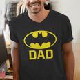 Batman Bat Dad Men's V-Neck T-Shirt
