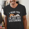 Beagle For Men Women Dad Mom Beagle Dog Lovers Men's V-Neck T-Shirt