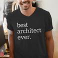 Best Architect Ever Deluxe Architecture Student Graduation Men's V-Neck T-Shirt
