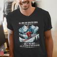 Only The Best Still Go Skiing In Their Seventies Skier Dad Men's V-Neck T-Shirt