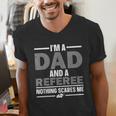 Best Referee For Men Dad Reffing Sports Ref Referee Men's V-Neck T-Shirt