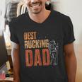 Best Rucking Dad Ruck Backpack Rucksack Workout Rucking Men's V-Neck T-Shirt