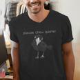 Bird Please Chew Quieter Introvert Quietness Men's V-Neck T-Shirt Bird Please Chew Quieter Introvert Quietness Men's V-Neck T-Shirt