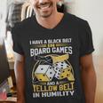 Board Game Saying Shy Introvert Geeks Men's V-Neck T-Shirt