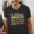 Bob Name Vintage Bob Father's Day Dad Bob Men's V-Neck T-Shirt